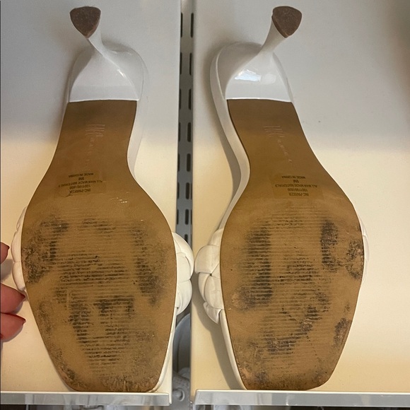 INC International Concepts White Braided Sandals - Picture 3 of 4